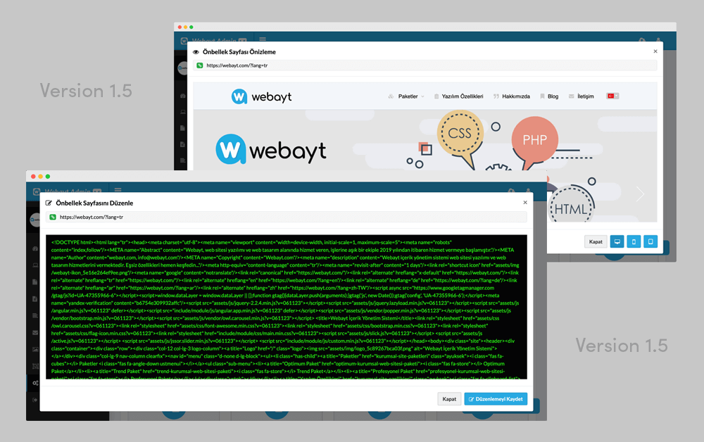 Webayt 版本 1.5 發布